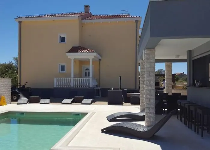 Pensión In Zaton Zadar With Sea View, Terrace, Wifi, Washing Machine 4141-6 *