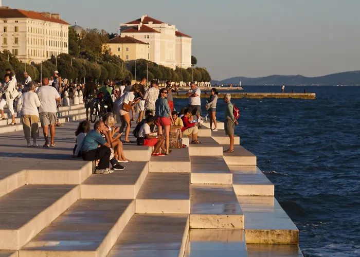 Pensión In Zaton Zadar With Sea View, Terrace, Wifi, Washing Machine 4141-6 *